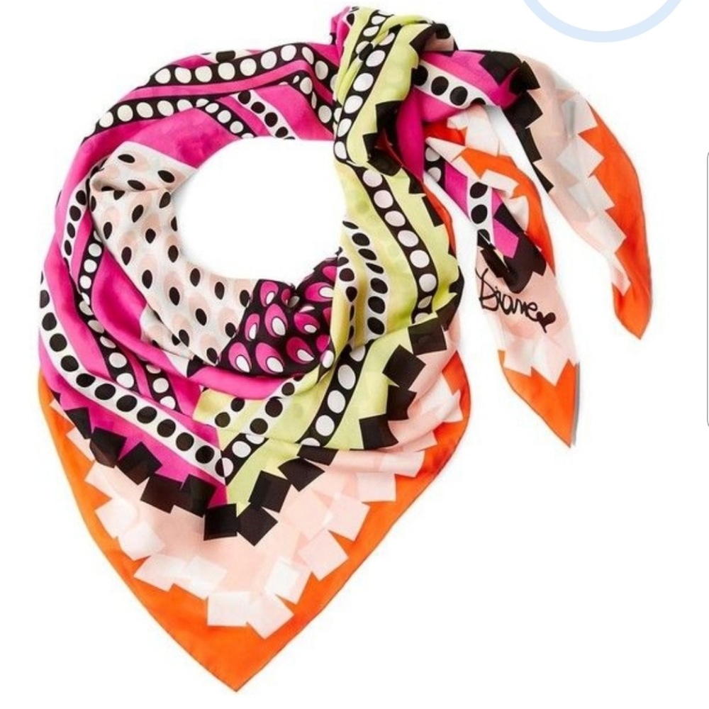 DVF Silk Square Scarf